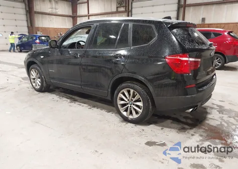 2013 BMW X3 xDrive28I z USA, uszkodzony, nr VIN 5UXWX9C52D0A30769